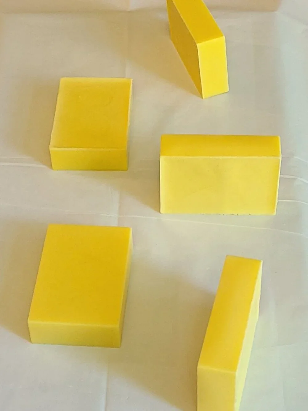 Lemon Zest Heritage Block Hand Poured Goat Milk Soap Bar